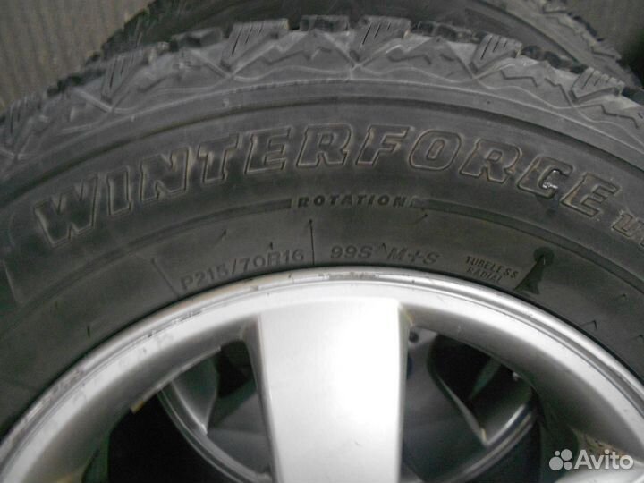 Шины на литых дисках 215 70 16