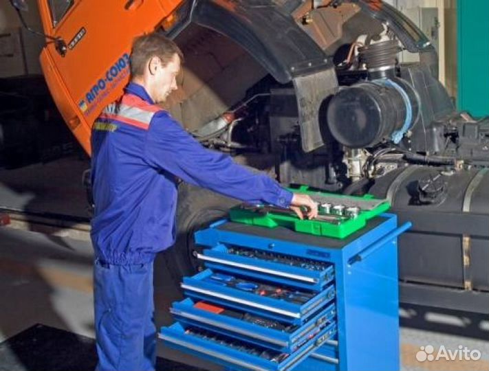 Ремонт грузовых автомобилей. Проверка люфта руля П