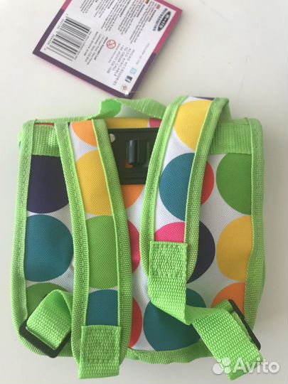 Сумочка-рюкзачок Micro (неоновый горох) на самокат
