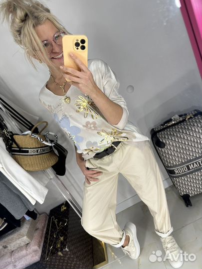 Лонгслив ромашки Италия