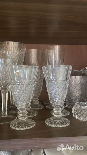 Посуда стекло и хрусталь