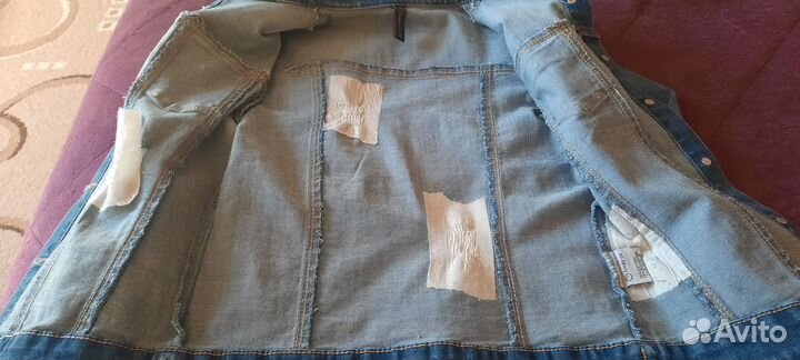 Джинсовая куртка детская