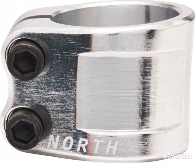 Зажим north Axe V2 Double Silver May5