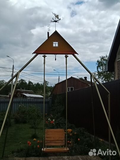 Садовые качели подвесные