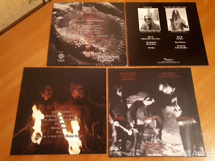 Dark Throne/Grima/Immortal/Enthroned/LP/EU/Limited