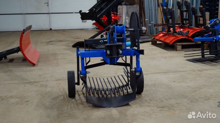 Картофелекопалка кв-01 для мотоблока (от ремня)