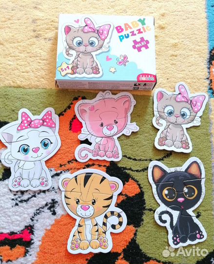 Пазлы макси для малышей