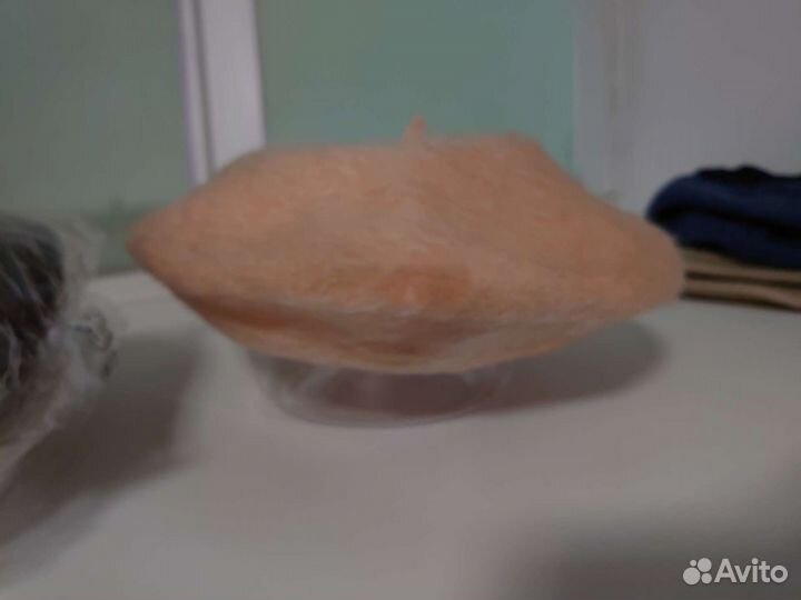 Берет женский шерсть верблюда в ассорт