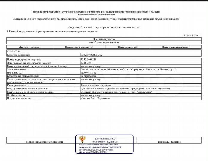 Участок 12 сот. (ИЖС)