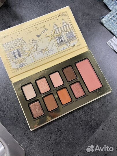 Бронь доя Елены Ночной бальзаи Ren, тени Too faced