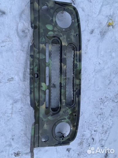 Облицовка решетки радиатора УАЗ 469