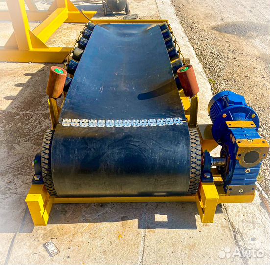 Ленточный конвейер желобчатый кл-500/10м