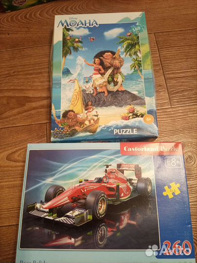 Пазлы детские разные