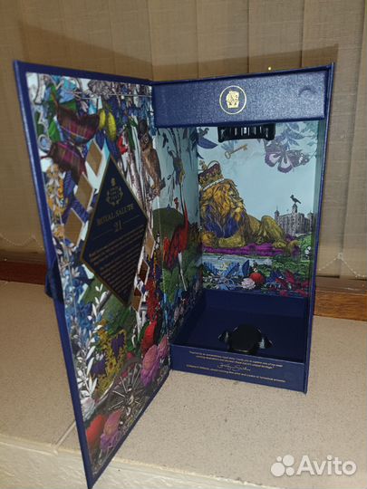 Коробка из под виски Royal Salute 21 year old