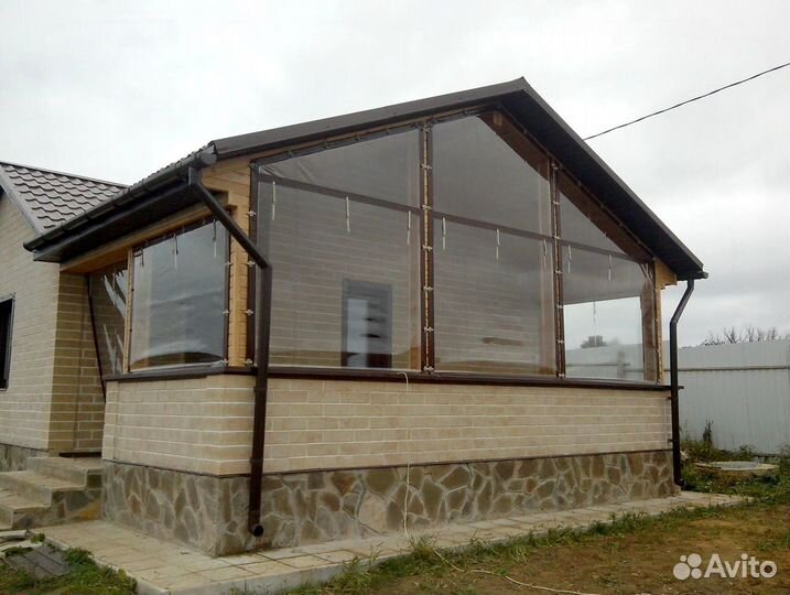 Мягкие окна, морозостойкая плёнка