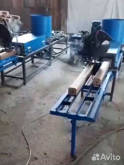 Станок для производства шашек для поддонов