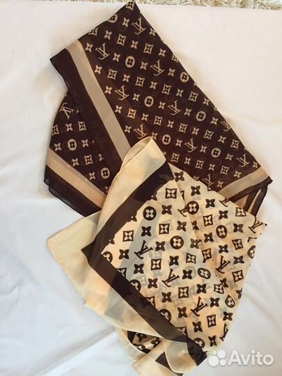 Шарф шифон Louis Vuitton