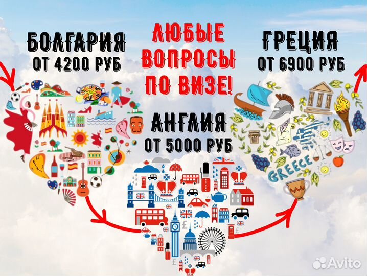 Виза Англия Болгария Греция