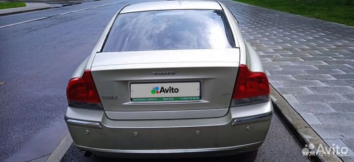 Volvo S60 2.4 AT, 2006, битый, 166 000 км