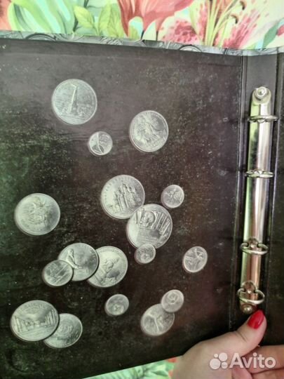 Альбом для монет на кольцах СССР