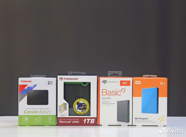 Внешние жесткие диски