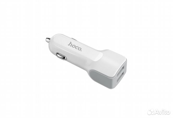 Hoco Z23, два порта USB, 5V, 2.4A, белый