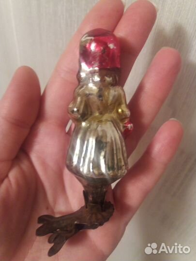 Елочная игрушка прищепка 