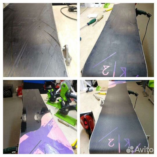 Профессиональное обслуживание сноубордов и лыж