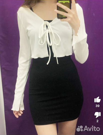 Болеро молочного цвета р.42-46