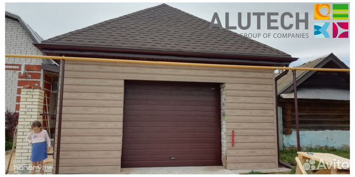 Гаражные ворота alutech