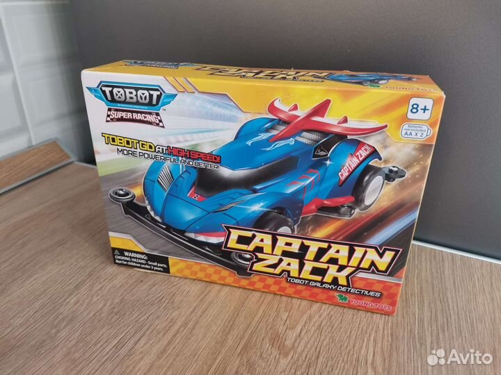 Машина Super Racing Капитан Зак Tobot новая