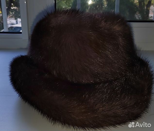 Шапка норковая женская