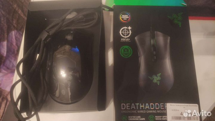 Игровая мышь razer deathadder