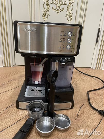 Кофеварка рожковая vitek 1514