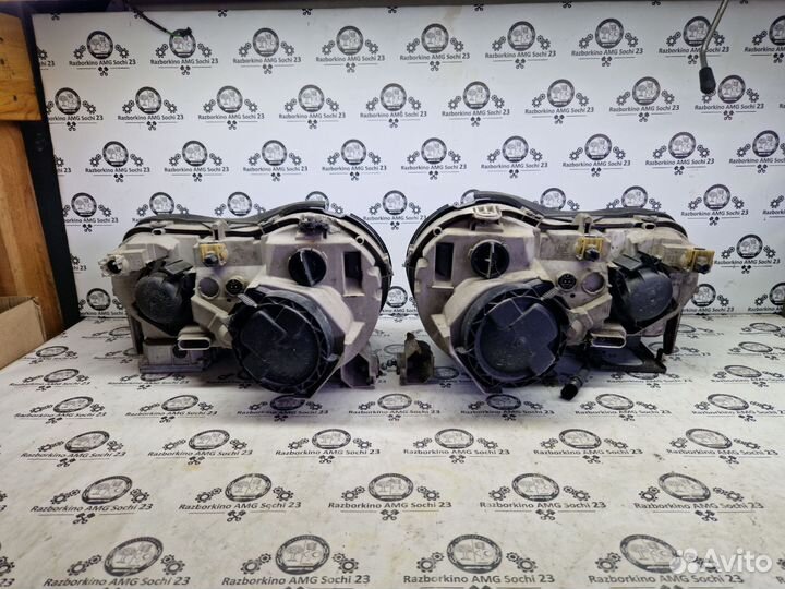 Фара левая и правая ксенон для Mercedes W215