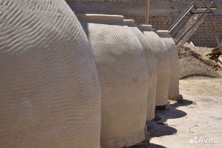 Тандыры из Киргизии из настоящей глины