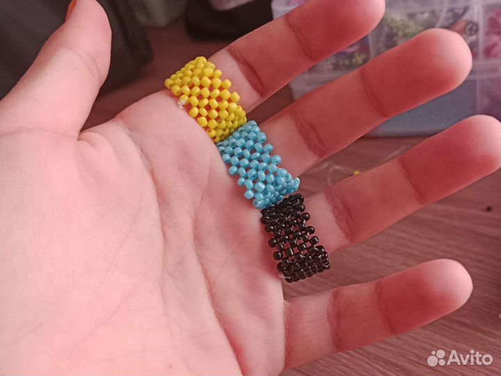 3 парных колечка