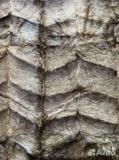Покрывало шкура ондатры