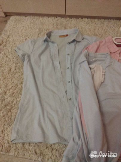 Блузка школьная