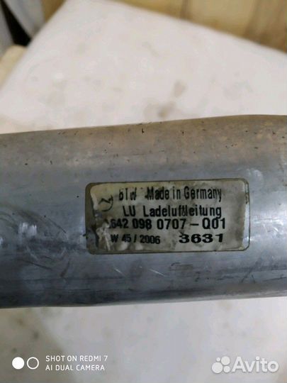 Патрубок турбины Jeep Grand Cherokee wk 3.0 d