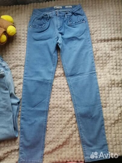 Джинсы для девочки 134-146