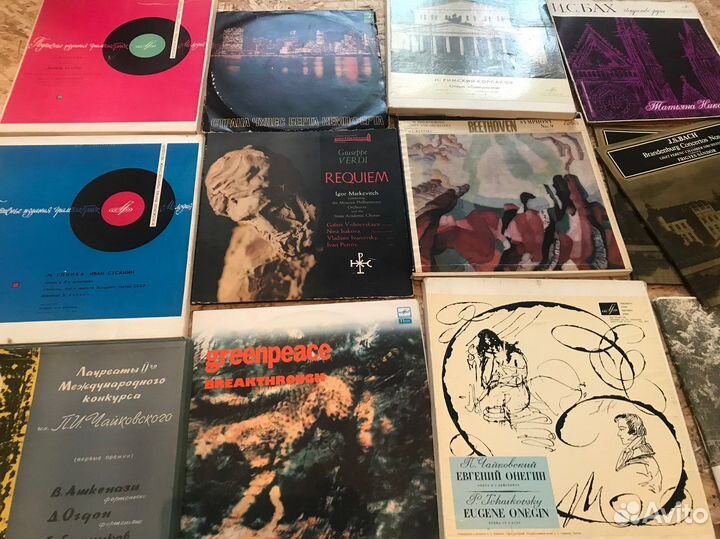 Наборы,альбомы пластинок