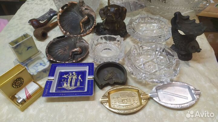 Портсигары пепельницы коробки СССР