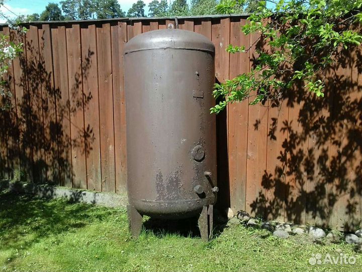 Бочка металлическая для воды