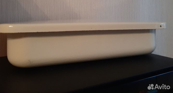 Миска эмалированная с крышкой