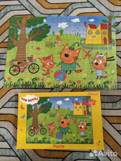 Набор пазлов, домино, лабиринт 3+