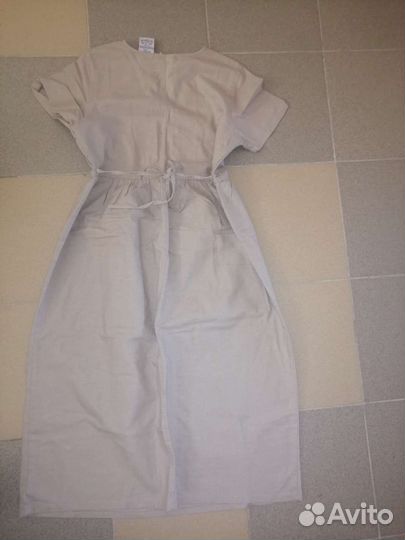 Платье женское льняное 46 48