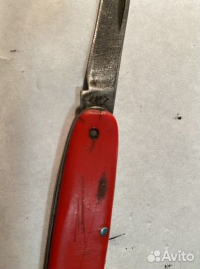 Перочинный нож с клеймом М