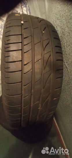 Литые диски с шинами на таета