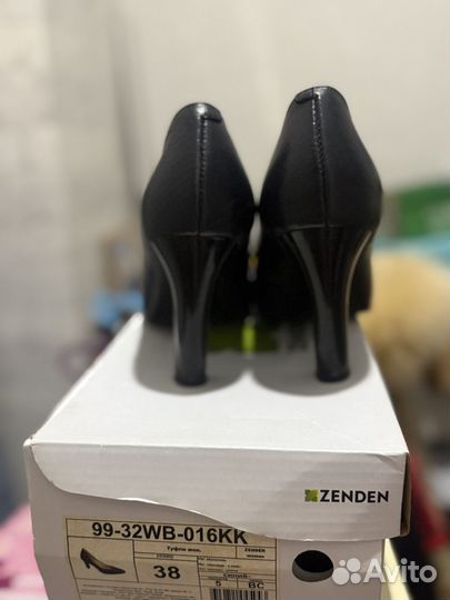 Туфли женские, натуральная кожа, Zenden, р. 38